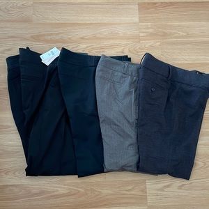 Banana Republic & Ann Taylor Trouser dress pants bundle size 00 petite